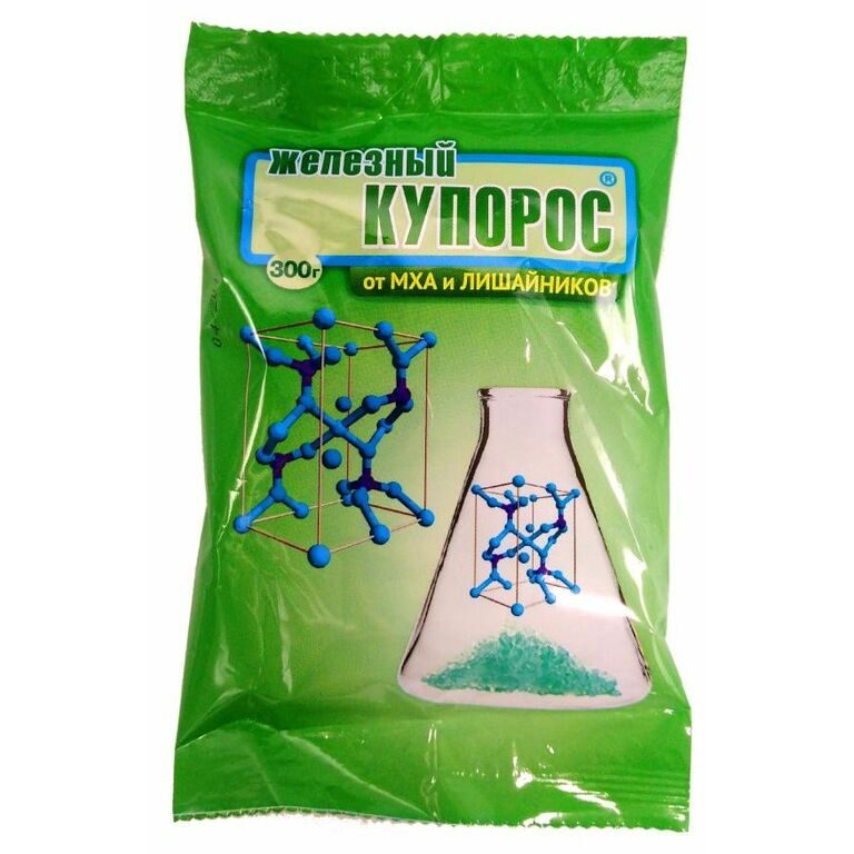 Железный купорос от мха и лишайников 300гр